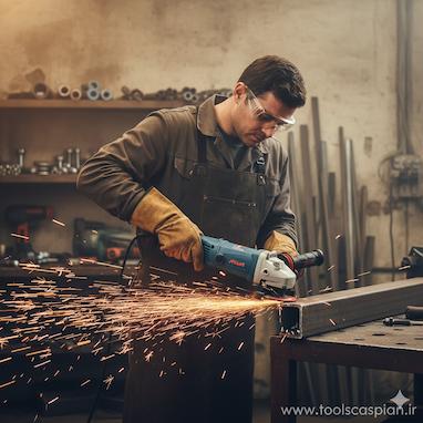 معرفی و راهنمای خرید مینی فرز دسته بلند ۱۳۰۰ وات آروا مدل 5520