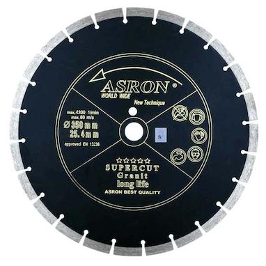 راهنمای جامع خرید و نکات ایمنی استفاده از تیغه برش آسفالت ۳۵۰ آسرون