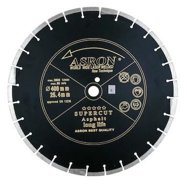 تیغه آسفالت بر ۴۰۰ میلی‌متر آسرون: افزایش عمق برش در پروژه‌های بزرگ راه‌سازی